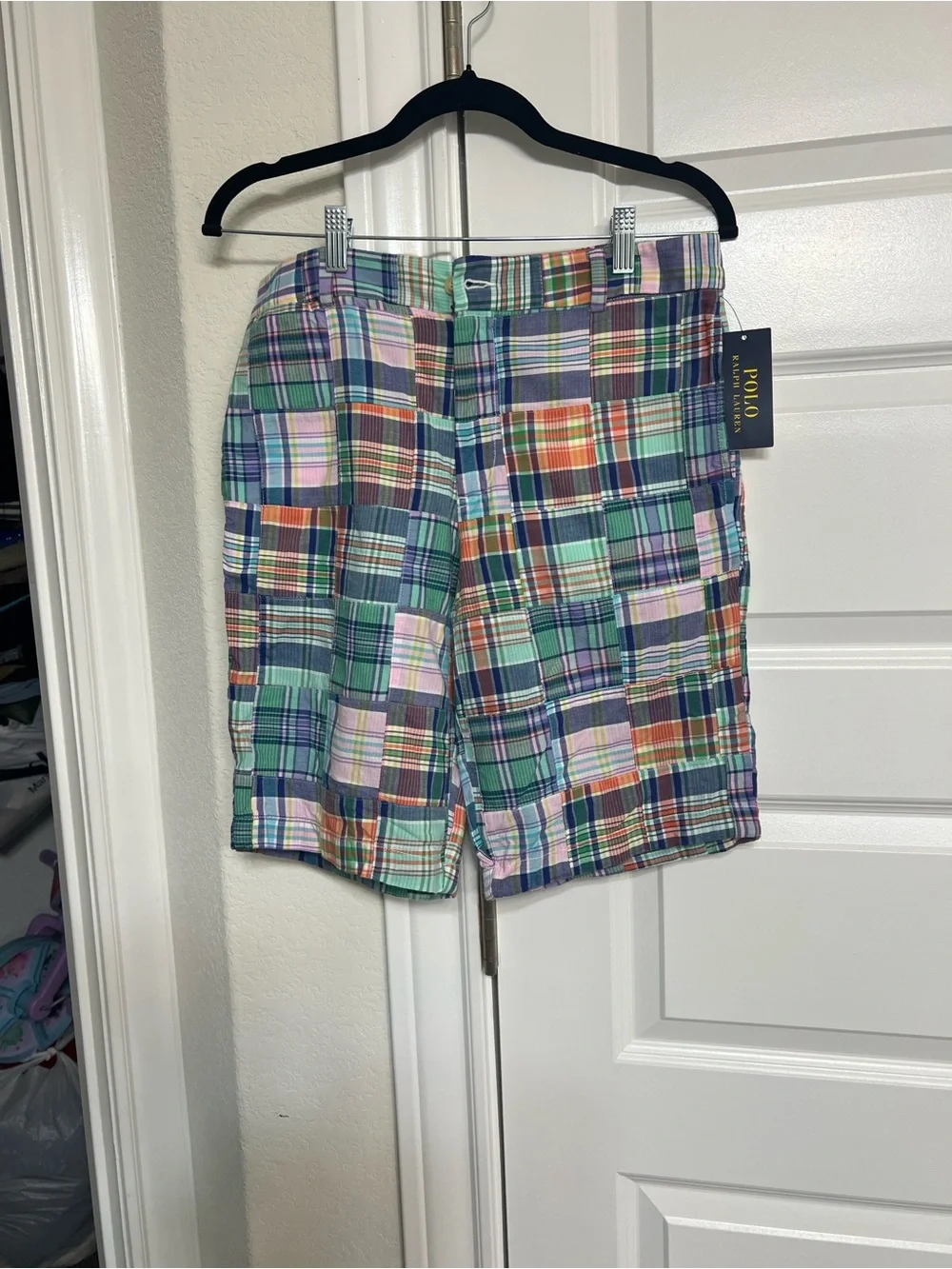 Polo by Ralph Lauren Multicolor Plaid Cotton Men’s Shorts